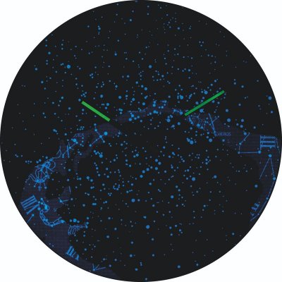 Zegar 3165 'Milky Way Dome'