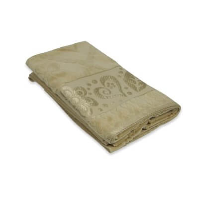Ręcznik żakardowy 30x50 cm Beżowy