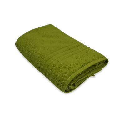 Ręcznik kolorowy frotte 100x150 cm zielony