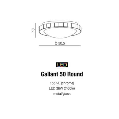 Plafon Gallant 50 round