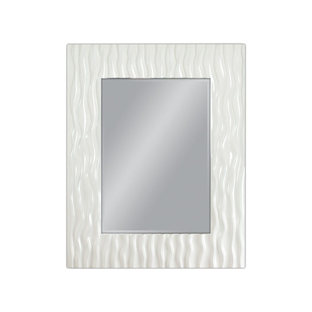 Lustro w białej ramie 78 x 98