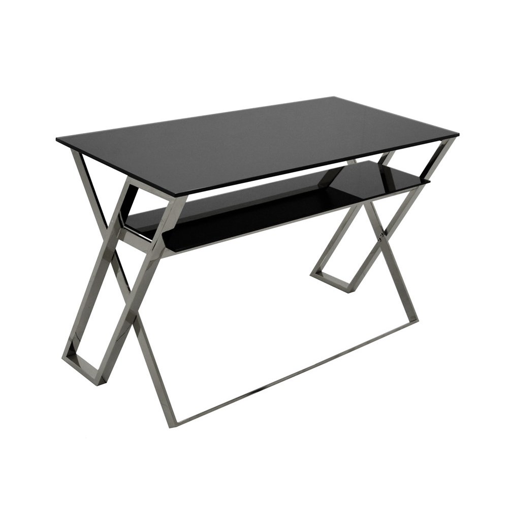 Biurko czarne 119 x 58 x 74 Biurko czarne 119 x 58 x 74