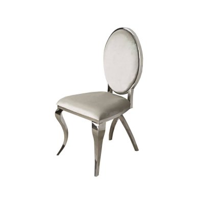 Krzesło srebrne 50 x 54 x 99