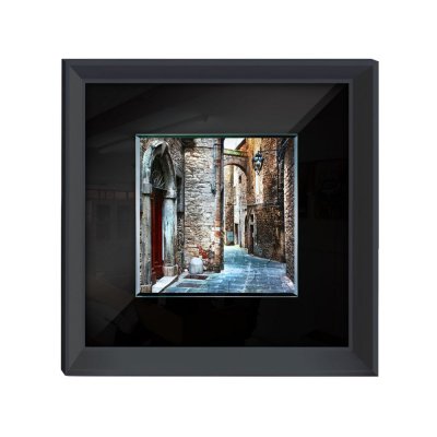 Obraz nastrojowa włoska uliczka 80 x 80