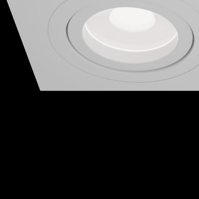 Atom - Podwójna oprawa downlight (biała)
