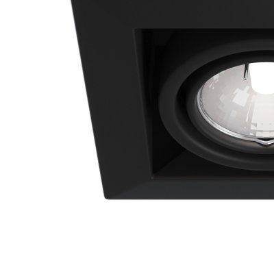 Metal Modern - Oprawa downlight II (czarna)