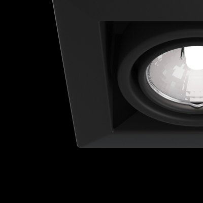 Metal Modern - Oprawa downlight II (czarna)