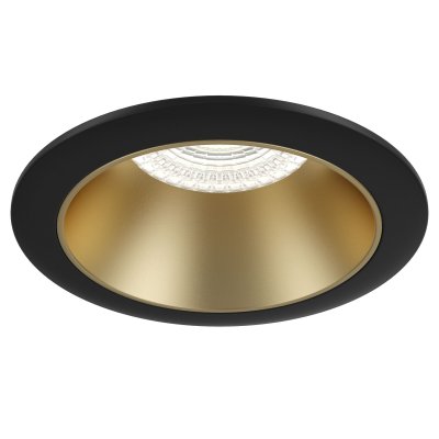 Share - Oprawa downlight (czarno-złota)