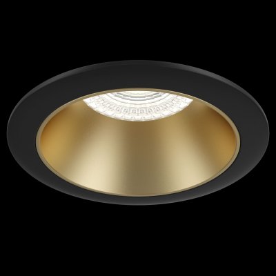 Share - Oprawa downlight (czarno-złota)