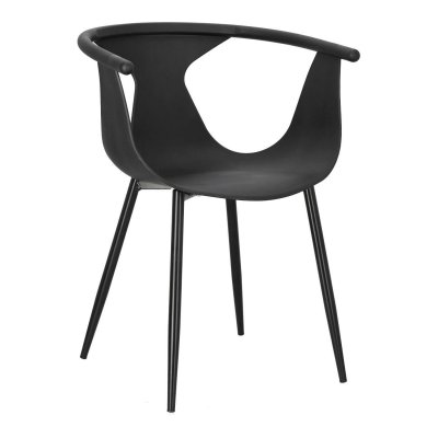 Krzesło Blush czarne/czarne