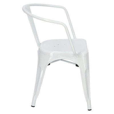 Krzesło Paris Arms białe inspirowane Tol ix