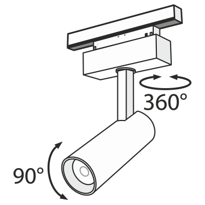 Focus LED - Oświetlenie szynowe (4000K)