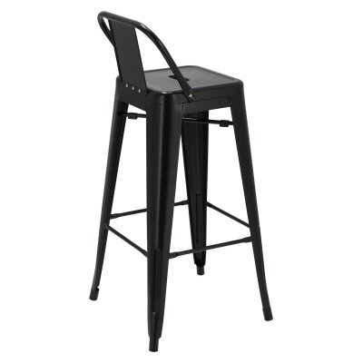 Hoker Paris Back short 75cm black insp. Tolix