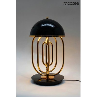 MOOSEE lampa stołowa BOTTEGA złota / czarna
