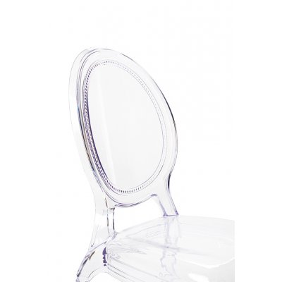 Krzesło PRINCE transparentne - poliwęglan