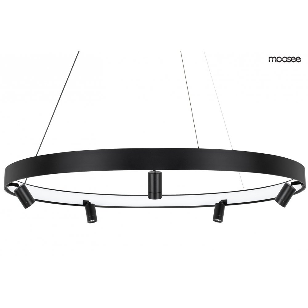 MOOSEE lampa wisząca CIRCLE SPOT 98 BLACK czarna