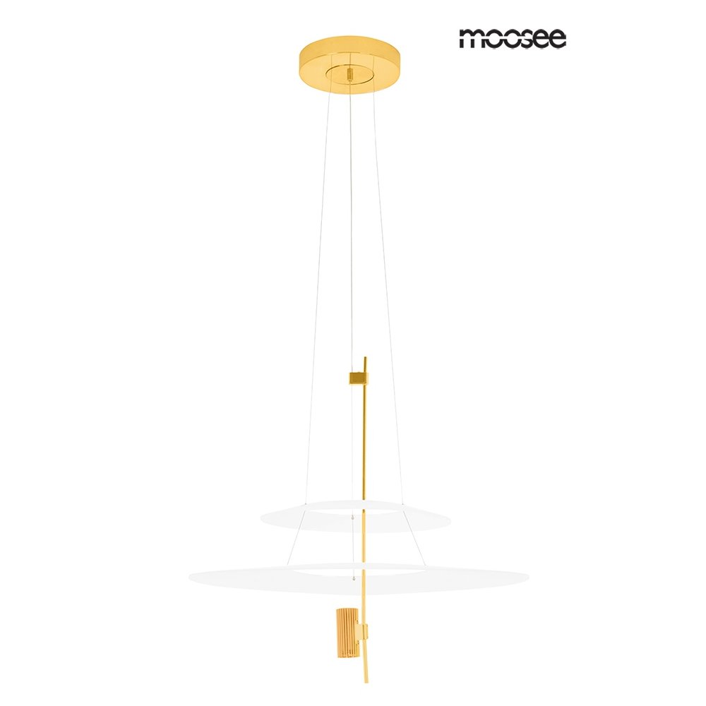 MOOSEE lampa wisząca PARROT 68 złota