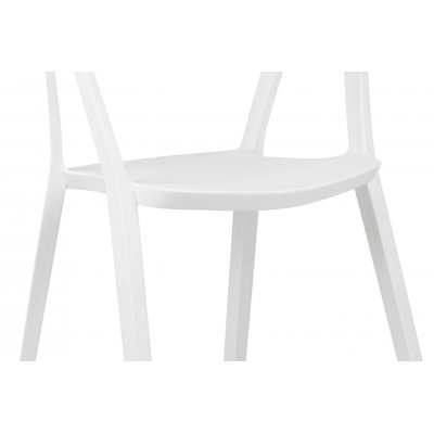 Krzesło VIBIA białe - polipropylen