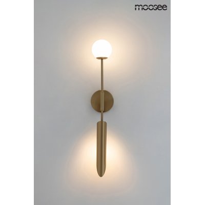 MOOSEE lampa ścienna LUCCA złota