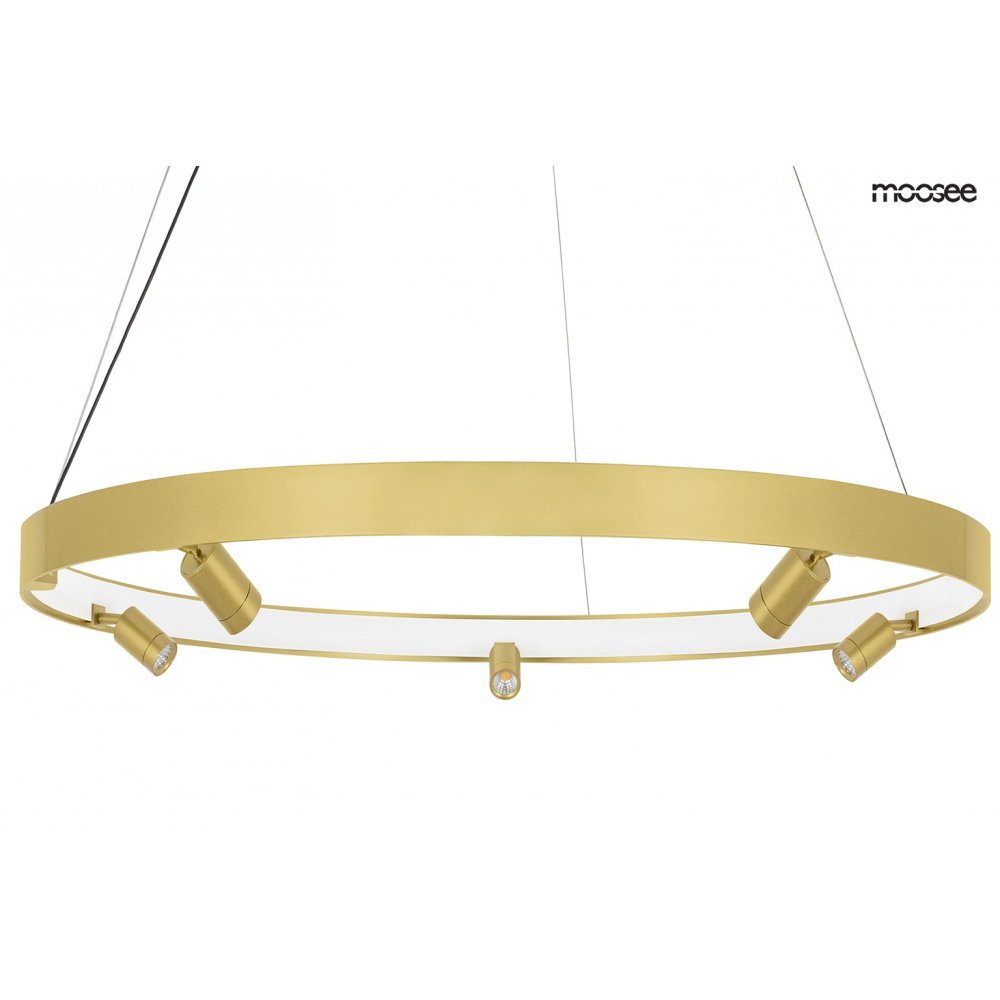 MOOSEE lampa wisząca CIRCLE SPOT 98 GOLD złota