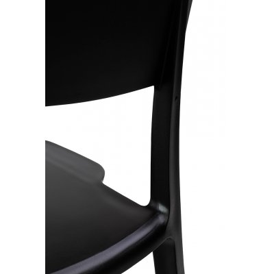 Krzesło AGAT PREMIUM czarne - polipropylen