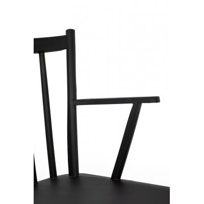 Krzesło MILA ARM czarne