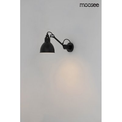 MOOSEE lampa ścienna FRANK czarna