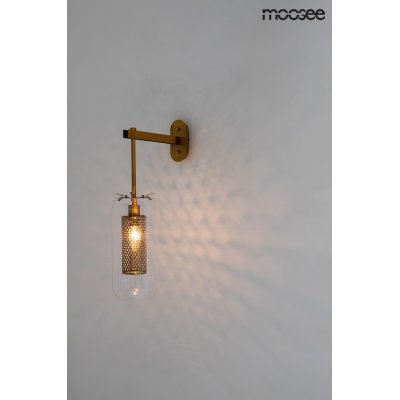 MOOSEE lampa ścienna LAMPION złota