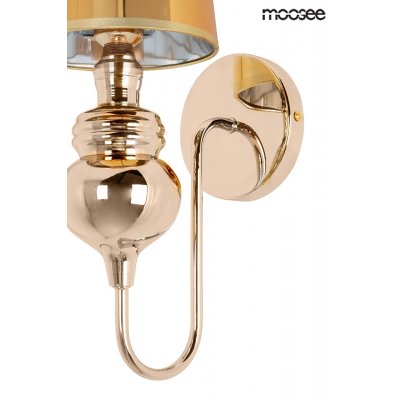 MOOSEE lampa ścienna QUEEN 15 złota