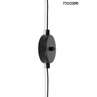 MOOSEE lampa ścienna BOWL DUO czarna