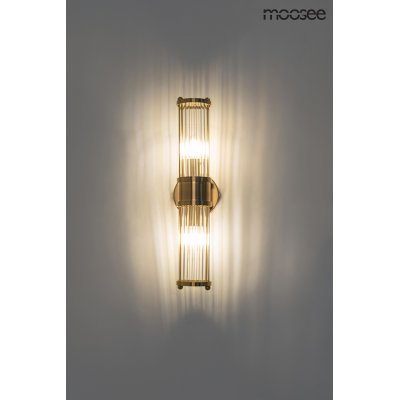 MOOSEE lampa ścienna PILAR TWIN złota