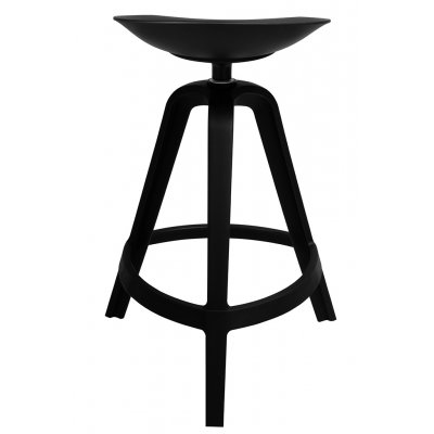 Krzesło barowe MIRA czarne
