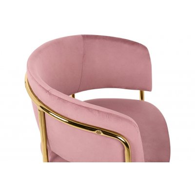 Krzesło DELTA różowe