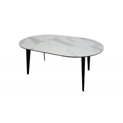 Basserto - Stół (spiek + MDF, okrągły)