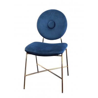 Krzesło Rossario 51/88/64 niebieskie