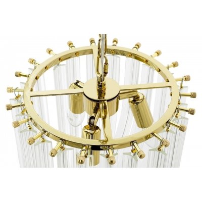 Lampa wisząca MURANO S złota - szkło, metal