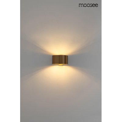 MOOSEE lampa ścienna ARRO złota