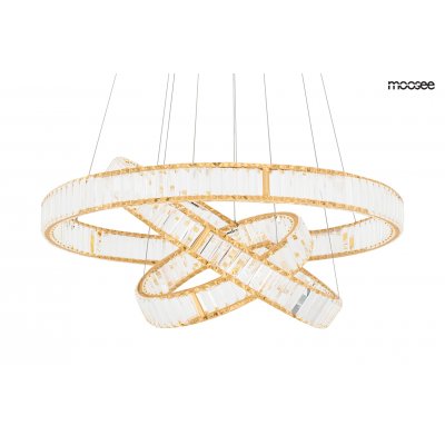 MOOSEE lampa wisząca LIBERTY TRIPLES złota