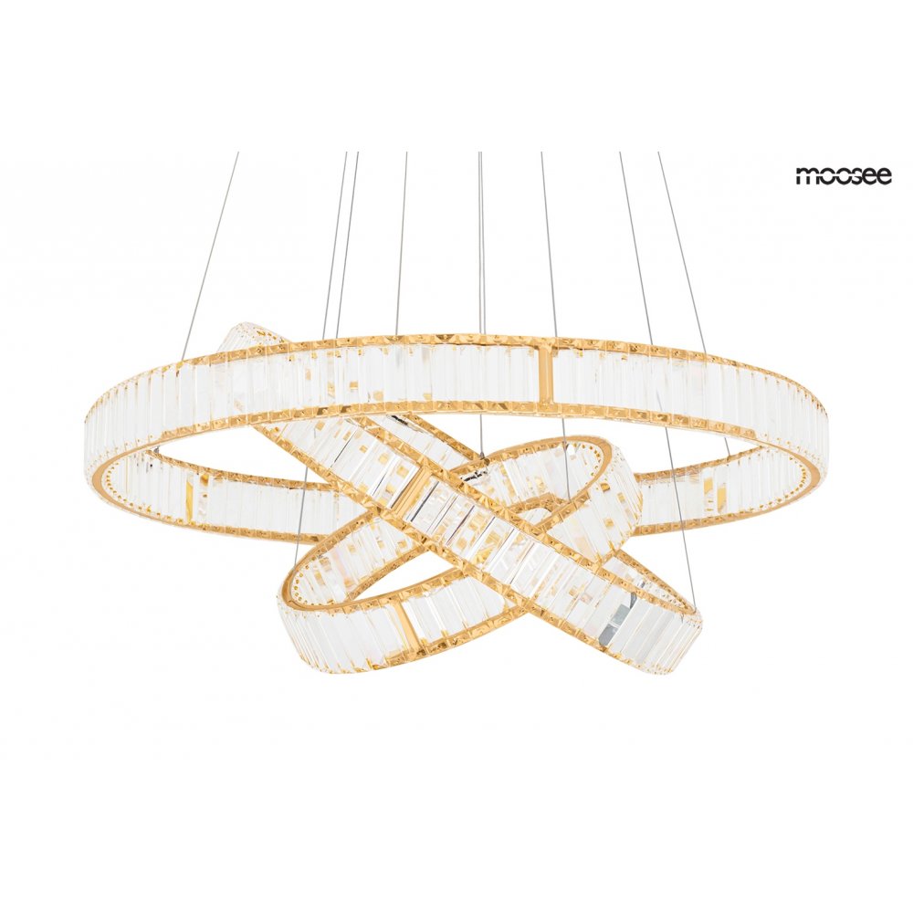 MOOSEE lampa wisząca LIBERTY TRIPLES złota