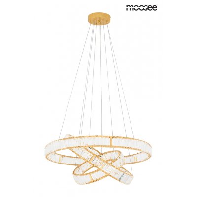 MOOSEE lampa wisząca LIBERTY TRIPLES złota