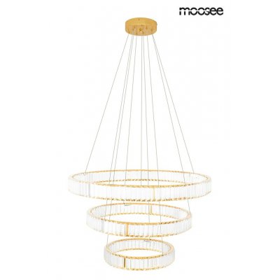 MOOSEE lampa wisząca LIBERTY TRIPLES złota