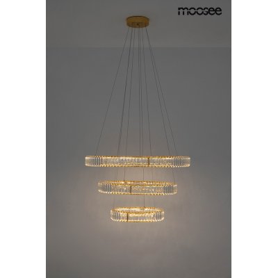 MOOSEE lampa wisząca LIBERTY TRIPLES złota