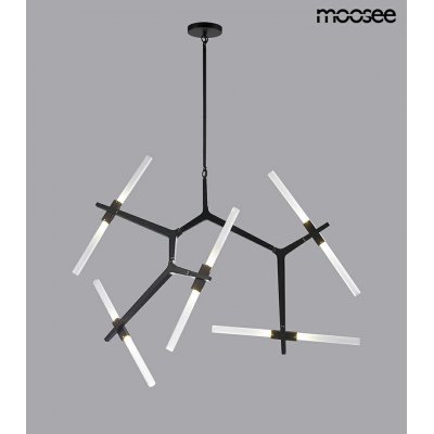 MOOSEE lampa wisząca CANDELABR 10 czarna