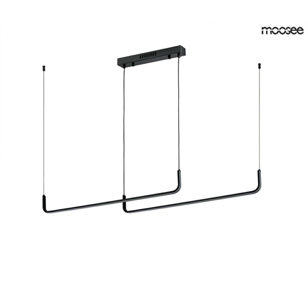 MOOSEE lampa wisząca SHAPE DUO 120 czarna