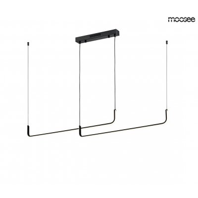 MOOSEE lampa wisząca SHAPE DUO 120 czarna