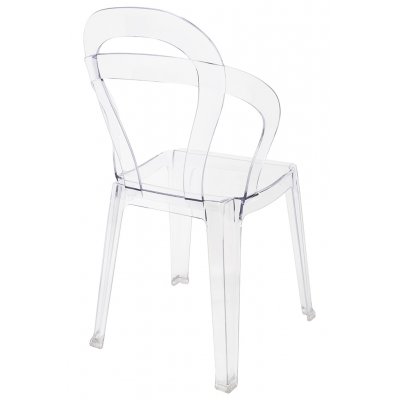 Krzesło MERCI transparentne - poliwęglan