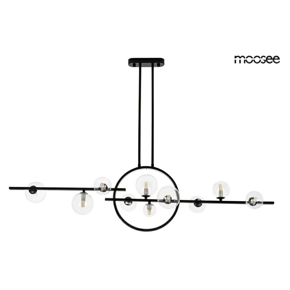 MOOSEE lampa wisząca ALURE LINE TWIN 120 czarna