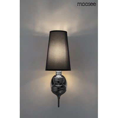 MOOSEE lampa ścienna QUEEN 20 czarna