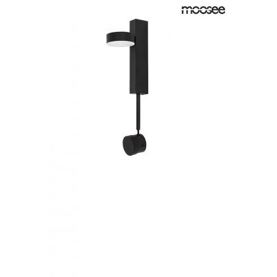 MOOSEE lampa ścienna CLARID BLACK czarna