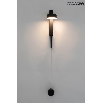 MOOSEE lampa ścienna CLARID BLACK czarna